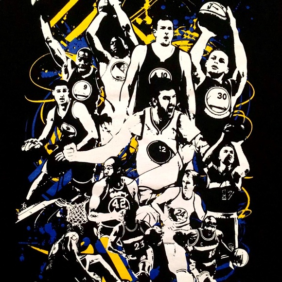 GOLDEN STATE WARRIORS NBA Legendary Players 3xl - Picture 2 of 5
